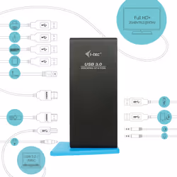 i-tec USB 3.0/USB-C Dual HDMI Docking Station