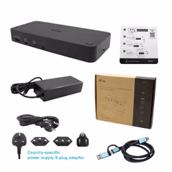 i-tec USB 3.0 / USB-C / Thunderbolt, 3x 4K Docking Station + Power Delivery 100W - Vue supplémentaire 5
