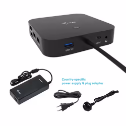 i-tec USB-C HDMI DP Docking Station with Power Delivery 100 W + Universal Charger 100 W - Vue supplémentaire 12