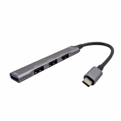 i-tec Metal USB-C HUB 1x USB 3.0 + 3x USB 2.0, USB 3.2 Gen 1 (3.1 Gen 1) Type-C, USB 2.0, USB 3.2 Gen 1 (3.1 Gen 1) Type-A, M ...