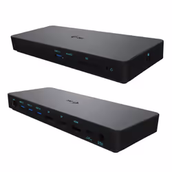 i-tec USB-C/Thunderbolt Triple Display Docking Station + Power Delivery 100W, Avec fil, USB 3.2 Gen 1 (3.1 Gen 1) Type-C, 100 ...