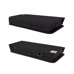 i-tec C31SMARTDOCKPDIT, Avec fil, USB 3.2 Gen 1 (3.1 Gen 1) Type-C, 65 W, 3,5 mm, 10,100,1000 Mbit/s, Noir