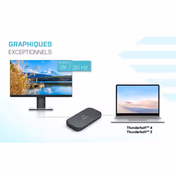 i-tec Thunderbolt 3/USB-C Dual 4K Docking Station + USB-C to DisplayPort Cable (1,5 m) + Power Delivery 60W - Vue supplémentaire 7