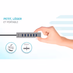 i-tec USB-C Charging Metal HUB 7 Port - Vue supplémentaire 10
