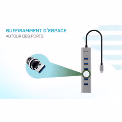 i-tec USB-C Charging Metal HUB 7 Port - Vue supplémentaire 8