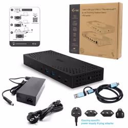 i-tec USB 3.0 / USB-C / Thunderbolt, 3x 4K Docking Station Gen 2 + Power Delivery 100W - Vue supplémentaire 14