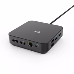 i-tec USB-C HDMI Dual DP Docking Station with Power Delivery 100 W + Universal Charger 100 W - Vue supplémentaire 4