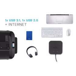 i-tec Thunderbolt 3 Travel Dock Dual 4K Display with Power Delivery 60W + Universal Charger 77 W - Vue supplémentaire 8