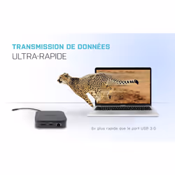 i-tec Thunderbolt 3 Travel Dock Dual 4K Display with Power Delivery 60W + Universal Charger 77 W - Vue supplémentaire 9