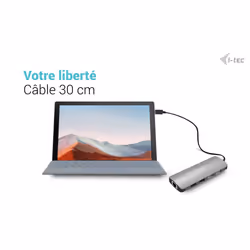 i-tec USB-C Metal Nano 2x Display Docking Station + Power Delivery 100 W - Vue supplémentaire 8