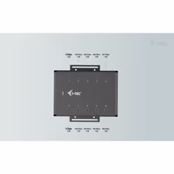 i-tec USB-C/USB-A Metal Charging + data HUB, 15W per port, 10x USB-C - Vue supplémentaire 10