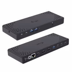 i-tec USB-C Triple Display Docking Station Gen 2 + Power Delivery 100W, Avec fil, USB 3.2 Gen 1 (3.1 Gen 1) Type-C, 100 W, 3, ...
