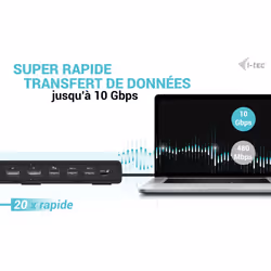 i-tec USB-C Triple Display Docking Station Gen 2 + Power Delivery 100W - Vue supplémentaire 8