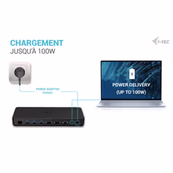 i-tec USB-C Triple Display Docking Station Gen 2 Pro + Power Delivery 100W - Vue supplémentaire 6
