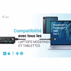 i-tec USB-C Triple Display Docking Station Gen 2 Pro + Power Delivery 100W - Vue supplémentaire 7