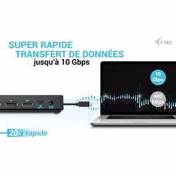 i-tec USB-C Triple Display Docking Station Gen 2 Pro + Power Delivery 100W - Vue supplémentaire 9