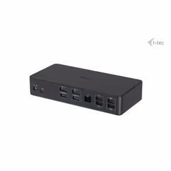 i-tec CADUAL4KDOCKPD2IT station d'accueil Avec fil USB 3.2 Gen 1 (3.1 Gen 1) Type-C Noir