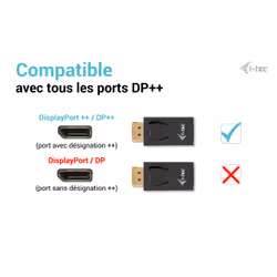 i-tec Passive DisplayPort to HDMI Adapter (max 4K/30Hz) - Vue supplémentaire 6