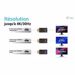 i-tec Passive DisplayPort to HDMI Adapter (max 4K/30Hz) - Vue supplémentaire 7