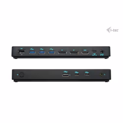 i-tec C31TRIPLEDOCKPDPRO2IT station d'accueil Avec fil USB 3.2 Gen 1 (3.1 Gen 1) Type-C Noir - Vue supplémentaire 3