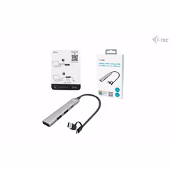 i-tec USB-C/USB-A Metal HUB 1x USB 3.0 + 3x USB 2.0 - Vue supplémentaire 4