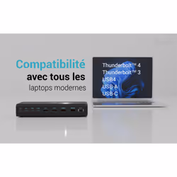 i-tec Universal 6x 4K/60Hz Display Docking Station + Power Delivery 140W - Vue supplémentaire 4