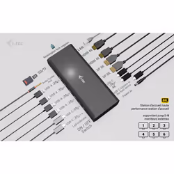 i-tec Universal 6x 4K/60Hz Display Docking Station + Power Delivery 140W - Vue supplémentaire 6