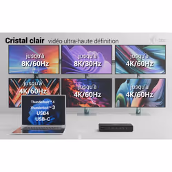 i-tec Universal 6x 4K/60Hz Display Docking Station + Power Delivery 140W - Vue supplémentaire 8