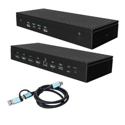 i-tec CA5MONITORDOCKPDIT station d'accueil Avec fil USB 3.2 Gen 1 (3.1 Gen 1) Type-C Noir
