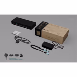 i-tec CA5MONITORDOCKPDIT station d'accueil Avec fil USB 3.2 Gen 1 (3.1 Gen 1) Type-C Noir - Vue supplémentaire 4