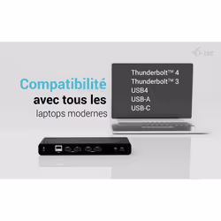 i-tec Universal Dual 4K Display Docking Station + Power Delivery 85W - Vue supplémentaire 4