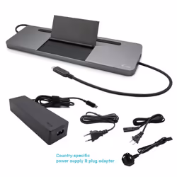 i-tec Metal SB-C Ergonomic 4K 3x Display Docking Station with Power Delivery 85 W + Universal Charger 100 W - Vue supplémentaire 10