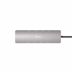 i-tec Metal USB-C Nano 2x Display Docking Station with PD 100 W + Charger 100W