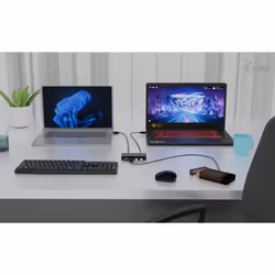 i-tec Universal KVM HUB 2x USB-C + 2x USB-A 3.0 - Vue supplémentaire 4