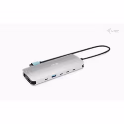 i-tec Metal USB-C Nano 3x Display Dock, 2x HDMI 1x USB-C video + Power Delivery 140W