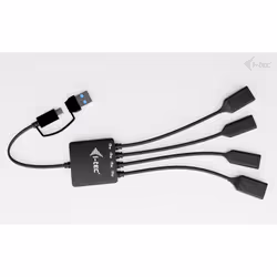 i-tec USB-C/USB-A Cable HUB 4 port (2x USB-C, 2x USB-A) - Vue supplémentaire 3