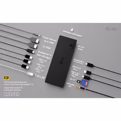 i-tec Thunderbolt4 Triple Display Docking Station + Power Delivery 96W - Vue supplémentaire 5