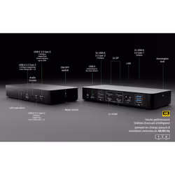 i-tec Universal Intelligent Dual Display Docking Station + Power Delivery 100W - Vue supplémentaire 2