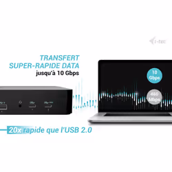 i-tec Universal Intelligent Dual Display Docking Station + Power Delivery 100W - Vue supplémentaire 7