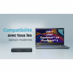 i-tec USB-C Intelligent Triple Display Docking Station + Power Delivery 100W - Vue supplémentaire 5