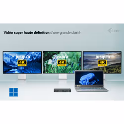 i-tec USB-C Intelligent Triple Display Docking Station + Power Delivery 100W - Vue supplémentaire 7