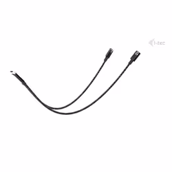 i-tec USB-C Cable Splitter Audio/Data + Power Delivery 100W - Vue supplémentaire 3