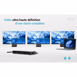 i-tec USB-C Triple 4K HDMI Video Adapter, Power Delivery 100W - Vue supplémentaire 8