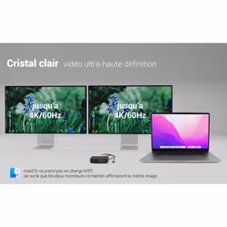 i-tec USB-C Dual HDMI Docking Station with Power Delivery 100 W + Universal Charger 100W - Vue supplémentaire 7