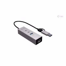 i-tec USB-C/USB-A Metal HUB 3 (2x USB-C, 1x USB-A) Port + 2.5GLAN - Vue supplémentaire 2
