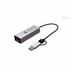 i-tec USB-C/USB-A Metal HUB 3 (2x USB-C, 1x USB-A) Port + 2.5GLAN - Vue supplémentaire 3