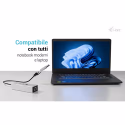 i-tec USB-C/USB-A Metal HUB 3 (2x USB-C, 1x USB-A) Port + 2.5GLAN - Vue supplémentaire 8