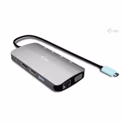 i-tec USB-C Metal Nano 3x Display (DP, HDMI and VGA) Docking Station + Power Delivery 100 W - Vue supplémentaire 2