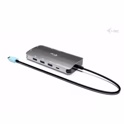 i-tec USB-C Metal Nano 3x Display (DP, HDMI and VGA) Docking Station + Power Delivery 100 W - Vue supplémentaire 3