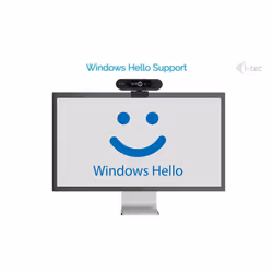 i-tec SOLOMON WH200 2K Webcam Windows Hello - Vue supplémentaire 7